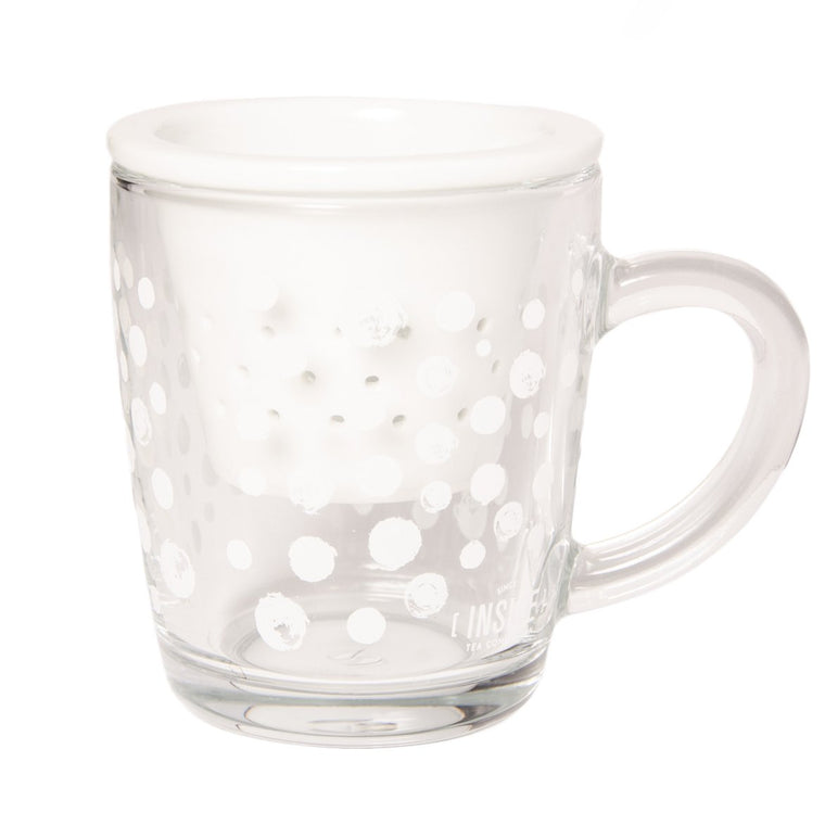 Taza Dots White
