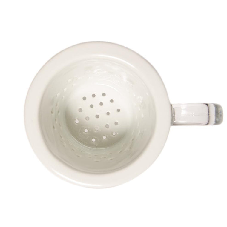 Taza Dots White