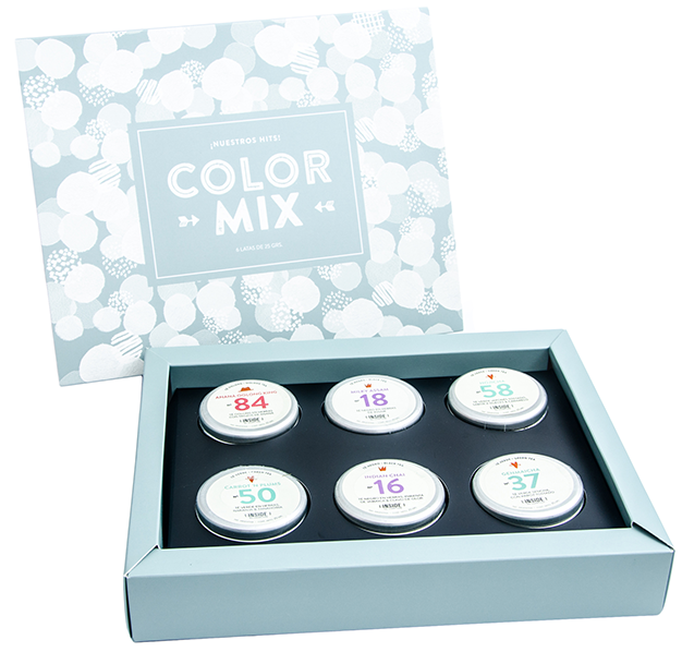 Box de 6: Color Mix